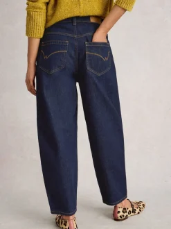 Donkerblauw - White Stuff Aubrey Barrel Leg Jeans