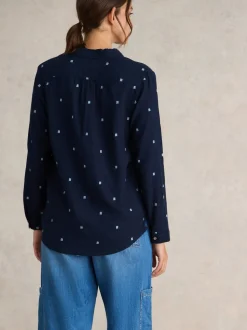 Donkerblauw - White Stuff Sophie overhemd