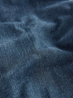 Donkerblauw denim - Figuurvormende slim jeans