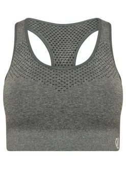 Donkergrijs - Dare 2b Green Womens Don't Sweat It II Sports Bra