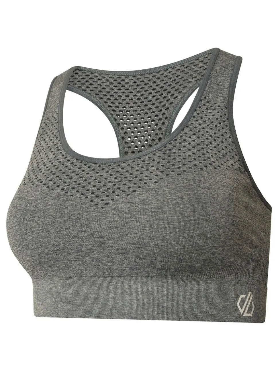 Donkergrijs - Dare 2b Green Womens Don't Sweat It II Sports Bra