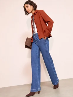 Donkeroranje - Friends Like These Boxy Covered Button Shirt