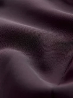 Donkerpaars - Kraagloze blazer