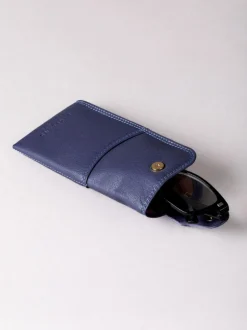Donkerpaars - Lakeland Leather Glasses Case