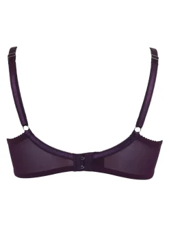 Donkerpaars - Pour Moi Fleur Balconette Bra