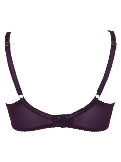 Donkerpaars - Pour Moi Fleur Balconette Bra