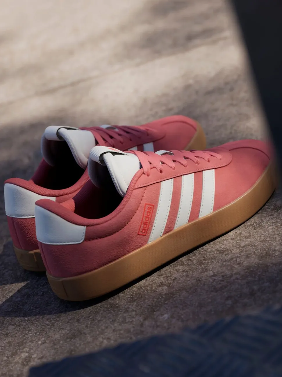 Donkerrood - adidas - Sneakers VL Court 3.0