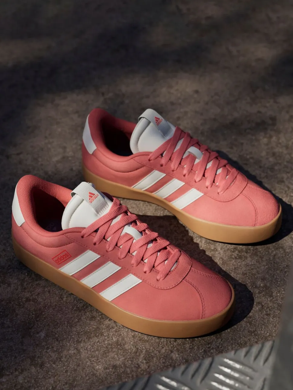 Donkerrood - adidas - Sneakers VL Court 3.0