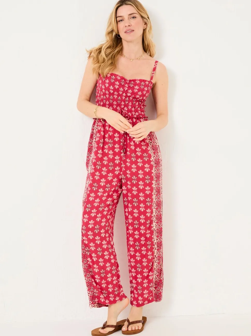 Donkerroze Earth Geo - FatFace - Jumpsuit