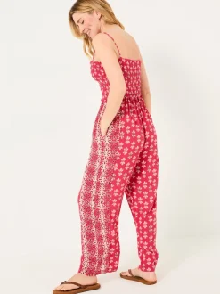 Donkerroze Earth Geo - FatFace - Jumpsuit