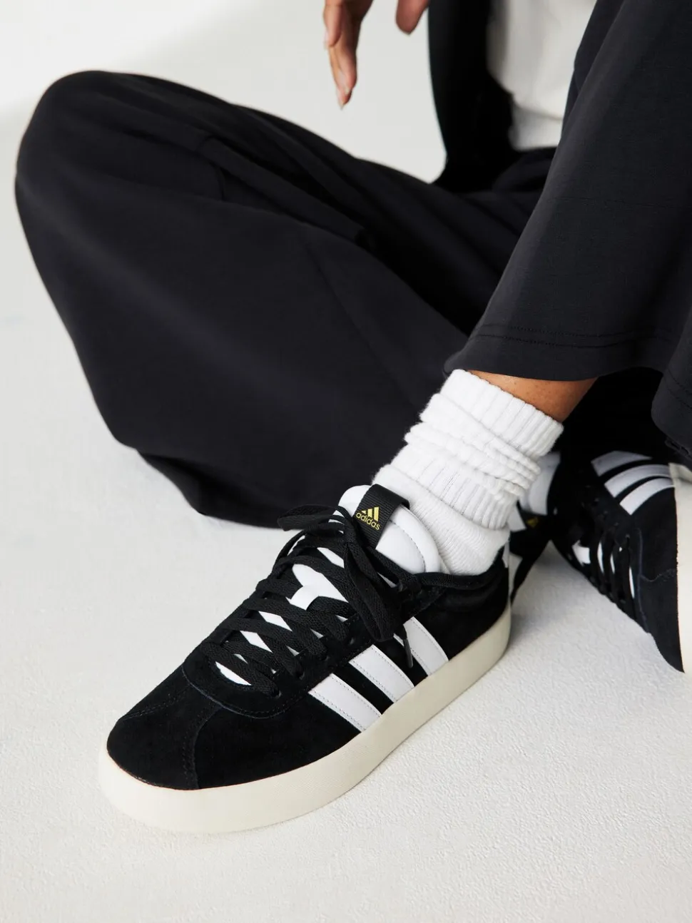 Donkerzwart - adidas - Sneakers VL Court 3.0