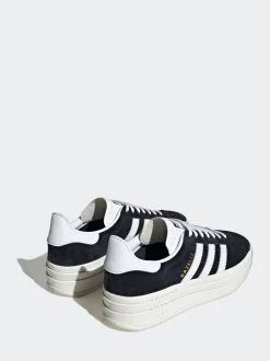 Donkerzwart - adidas Originals Gazelle Bold W Trainers