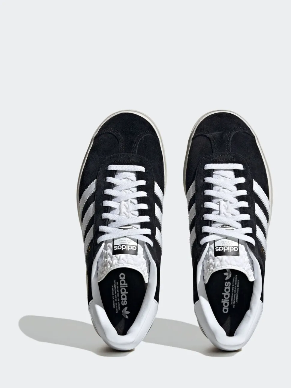 Donkerzwart - adidas Originals Gazelle Bold W Trainers