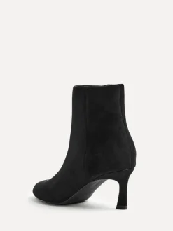 Donkerzwart - Linzi Reserve Round Toe Stiletto Ankle Boots