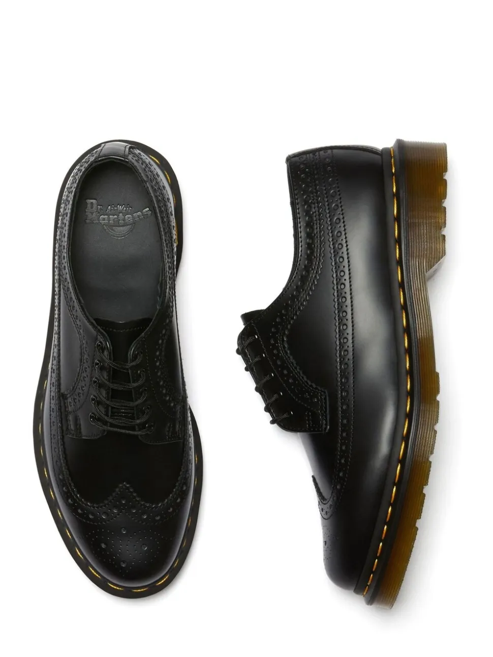 Dr. Martens Unisex 3989 Smooth Brogue Leather Shoes