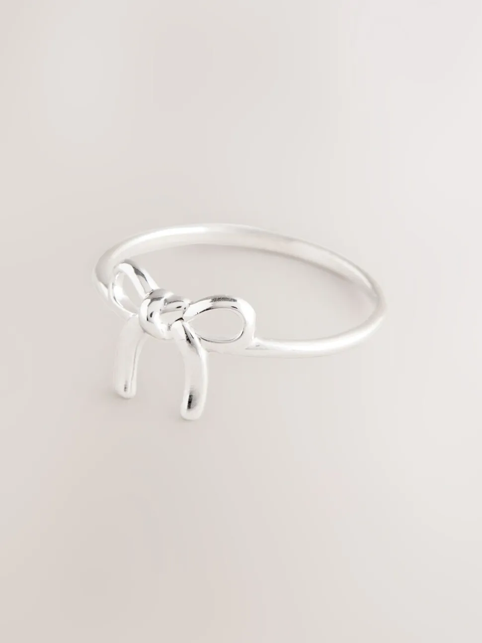 Echt zilver - Met strik en ring