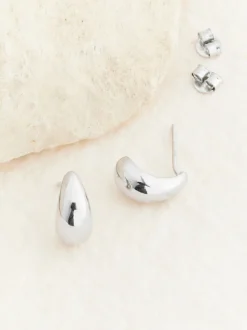 Echt zilver - Mini Teardrop Earrings
