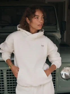Ecru wit - Self. hoody