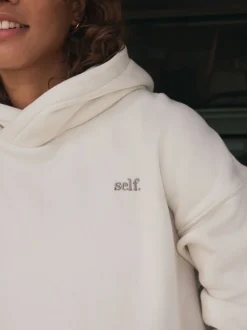 Ecru wit - Self. hoody
