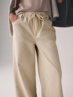 Ecru/gewassen grijs - The Set 2 Pack Pull-on Jeans met Wijde Pijpen