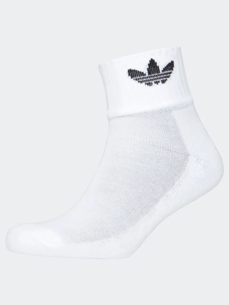 Ecruwit - adidas Originals set van 3 halfhoge sokken