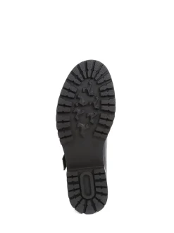 Effen zwart - Pavers Mary Jane Buckle Shoes with Chunky Sole