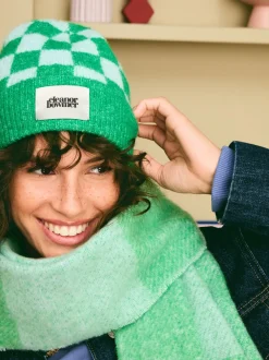 Eleanor Bowmer Check Beanie