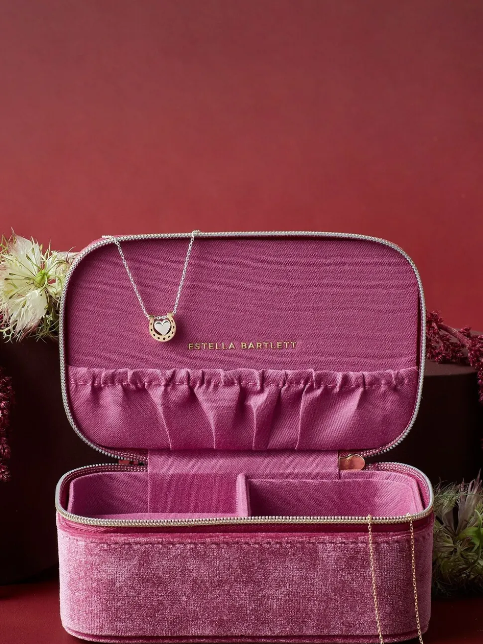 Estella Bartlett Quilted Mini Jewellery Box