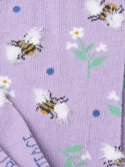 Fat Face sokken met bijen- en bloemenprint