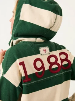 FatFace 1988 Stripe Hoodie