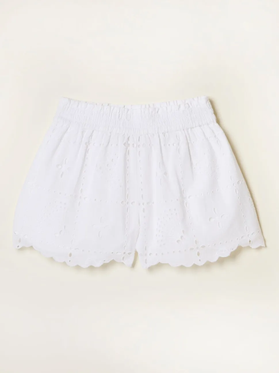FatFace Beachwear short met schelpen cutwork