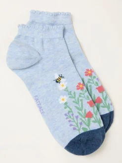 FatFace Bee Trainer Socks