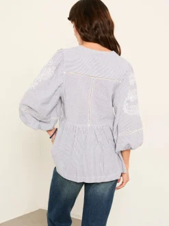 FatFace Embroidered Blouse