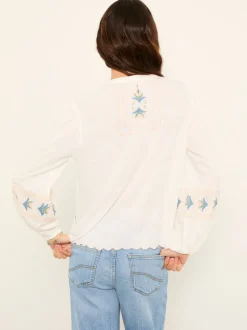 FatFace Embroidered Blouse