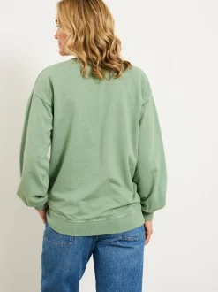FatFace Floral Placement Crew Sweat
