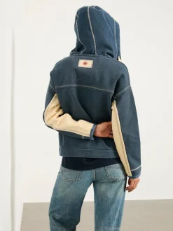 FatFace hoodie met doorlopende rits