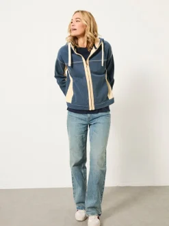 FatFace hoodie met doorlopende rits