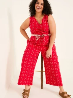 FatFace Jacquard jumpsuit