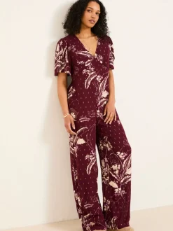 FatFace Jumpsuits met Bloemen Print