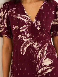 FatFace Jumpsuits met Bloemen Print