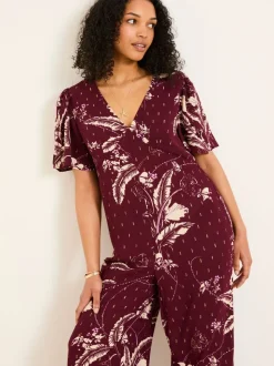 FatFace Jumpsuits met Bloemen Print
