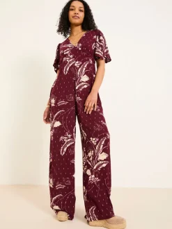 FatFace Jumpsuits met Bloemen Print