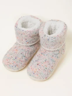 FatFace Knit Turnover Boot