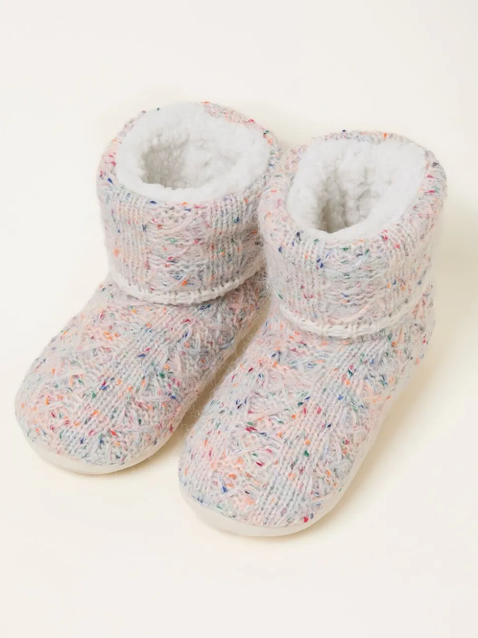 FatFace Knit Turnover Boot
