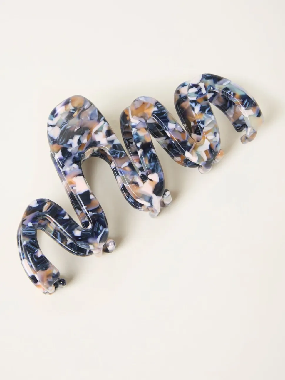 FatFace Large Squiggle Claw Clip