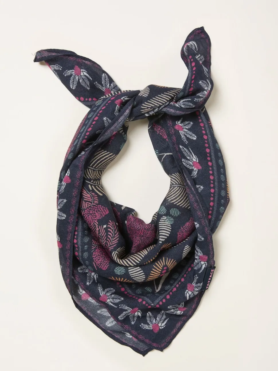 FatFace Leaf Floral Hair Scarf