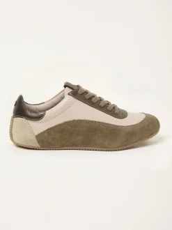 FatFace Leather Trainer