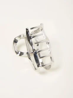 FatFace Metal Heart Claw Clip