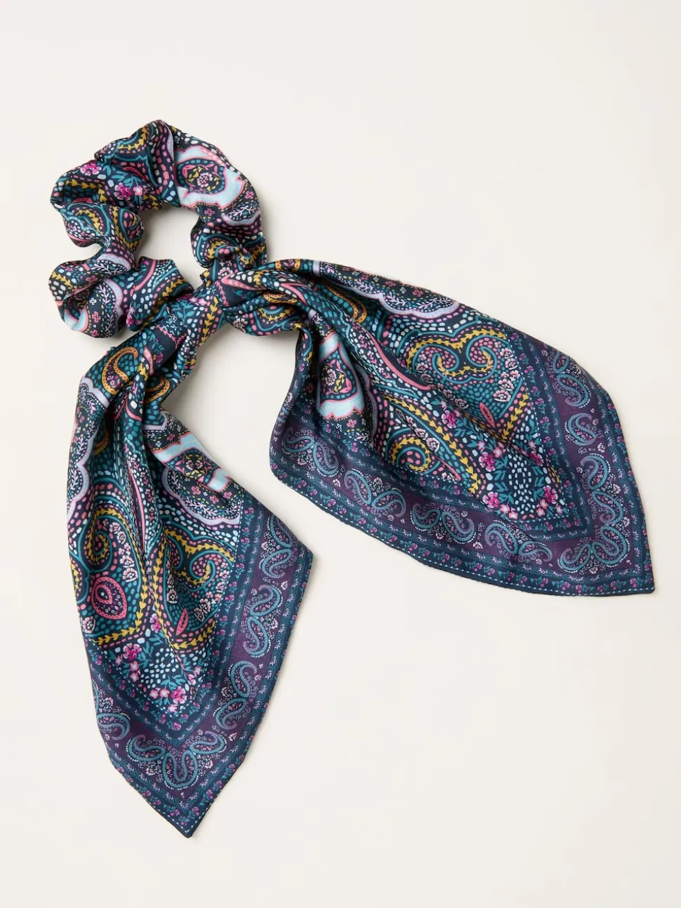 FatFace Mosaic Tie Scrunchie