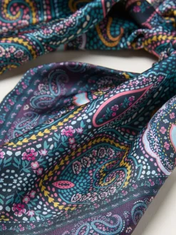 FatFace Mosaic Tie Scrunchie
